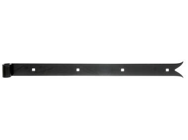 Zdjęcie: Zawias pasowy rybi ogon czarny 500x35x14 mm ALBERTS