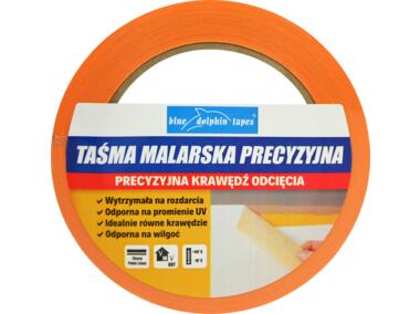 Zdjęcie: Taśma malarska precyzyjna 38 mm - 33 m BLUEDOLPHIN