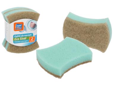 Zdjęcie: Gąbki do naczyń Eco Sisal, 2 sztuki RAVI SIMPLE SOLUTIONS