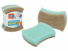 Gąbki do naczyń Eco Sisal, 2 sztuki RAVI SIMPLE SOLUTIONS