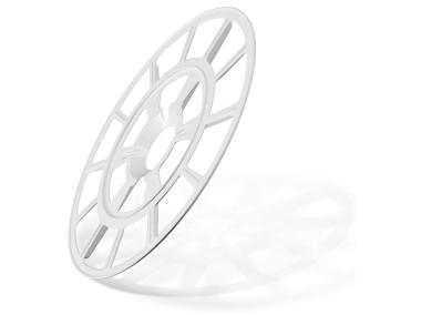 Zdjęcie: Talerz dociskowy KWL 110 mm do mocowania wełny mineralnej polipropylen 200 szt. KOELNER