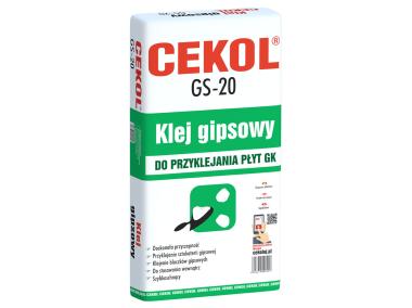 Zdjęcie: Klej gipsowy GS-20 - 10 kg CEKOL
