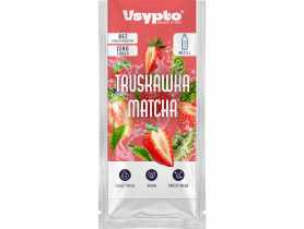 Napój w proszku do wody o smaku matcha - truskawka 9 g VSYPTO