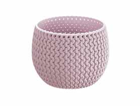 Doniczka Splofy Bowl Basic jagodowy jasny 18 cm PROSPERPLAST