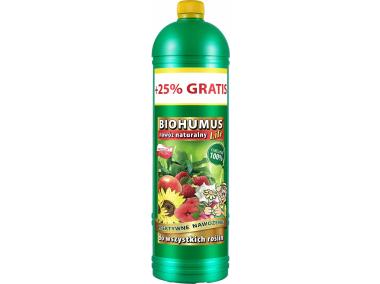 Zdjęcie: Nawóz Biohumus Life do wszystkich roślin 1 L + 25% gratis EKODARPOL