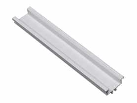 Profil LED Glax srebrny z regulowanym kątem świecenia część wewnętrzna 200 cm GTV