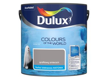 Zdjęcie: Farba do wnętrz Kolory Świata 2,5 L grafitowy zmierzch DULUX