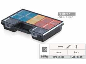 Organizer narzędziowy 28,7x18,6x50 mm PROSPERPLAST