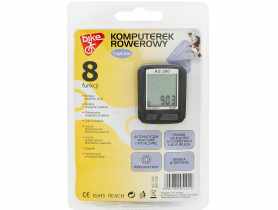 Komputerek rowerowy 8-funkcyjny BIKE OK