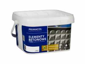 Farba do elementów betonowych biały 2,5 L PRIMACOL
