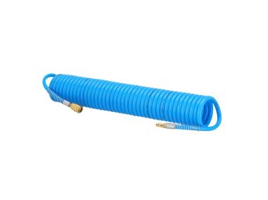 Zdjęcie: Wąż pneumatyczny spiralny PU uzbrojony 10 m fi 12 x 8 mm AIRPRESS