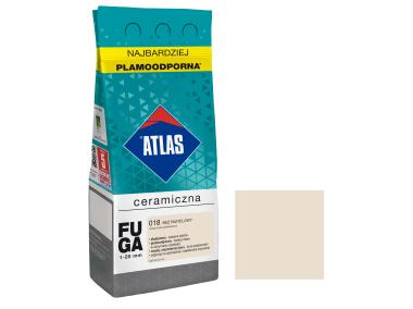 Zdjęcie: Fuga ceramiczna 018 beż pastelowy, alubag, 2 kg ATLAS