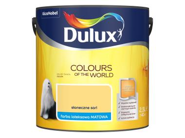 Zdjęcie: Farba do wnętrz Kolory Świata 2,5 L słoneczne sari DULUX