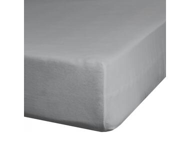 Zdjęcie: Prześcieradło Jersey z gumką 160x200 cm + 30 cm stalowe EUROFIRANY