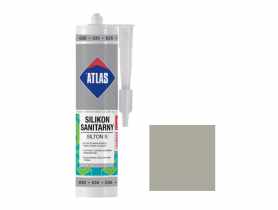 Silikon sanitarny Silton S szary ATLAS