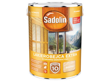 Zdjęcie: Lakierobejca Extra 5 L bezbarwny SADOLIN