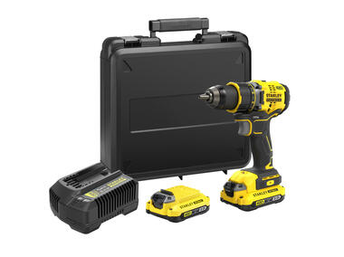 Zdjęcie: Wiertarko-wkrętarka 20V, 13 mmDD 2x2.0Ah KB Fatmax STANLEY