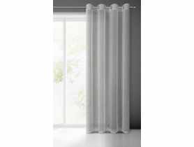 Zasłona gotowa Adela 140x250 cm stalowy EUROFIRANY