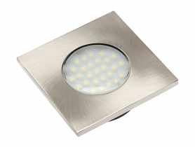 Zestaw ledowy Marbella Plus wpuszczony 3x kwadrat 27 LED ciepły biały 1,5 W GTV