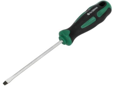 Zdjęcie: Wkrętak płaski 4 x 100 mm S-12356 STALCO