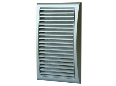 Zdjęcie: Kratka wentylacyjna z siatką 172x247 mm satyna VENTS