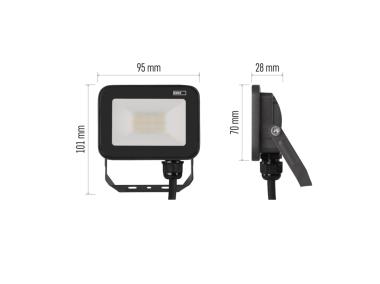 Zdjęcie: Naświetlacz LED Inovo 10W neutralna biel EMOS