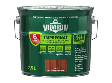 Zdjęcie: Impregnat do drewna palisander królewski 2,5 L VIDARON