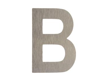 Zdjęcie: Litera "B" samoprzylepna Ano 50 mm inox METRO