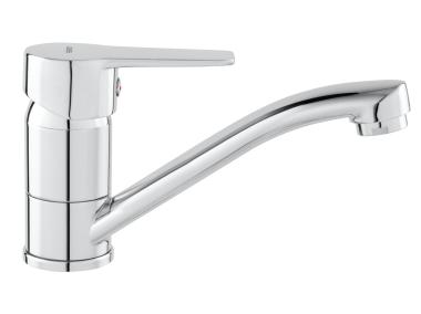 Zdjęcie: Bateria umywalkowa stojąca Ritto, obrotowa wylewka, chrom FERRO