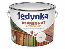 Impregnat z woskiem biały 10 L JEDYNKA