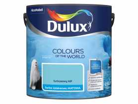 Farba do wnętrz Kolory Świata 2,5 L turkusowy klif DULUX