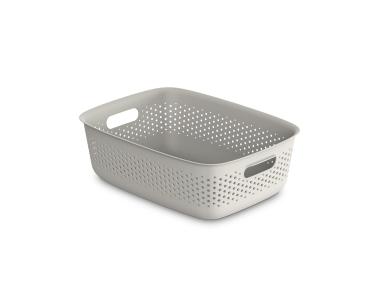 Zdjęcie: Pojemnik 39x29x13 cm 10 L beżowy 5510 Openstore ORPLAST