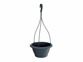 Doniczka Respana W antracytowy 24 cm PROSPERPLAST