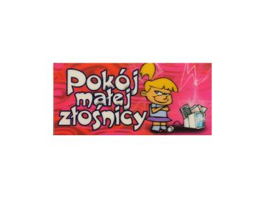Zdjęcie: Oznaczenie F59 9x20/S "Pokój malej złośnicy" METRO