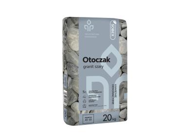 Zdjęcie: Otoczak granit szary 20 kg, 40-60 mm SOBEX
