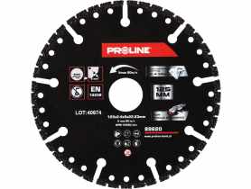 Tarcza diamentowa do cięcia, multi-materiał, 125x2,4x22.23 PROLINE