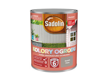 Zdjęcie: Farba do drewna Kolory ogrodu 0,7 L kamień polny SADOLIN