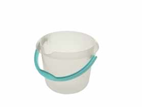 Wiadro z wylewką mika 5 L transparent KEEEPER