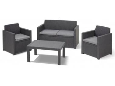 Zdjęcie: Zestaw Dakar - sofa, stolik + 2 fotele OŁER
