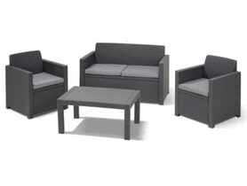 Zestaw Dakar - sofa, stolik + 2 fotele OŁER