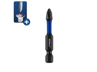 Zdjęcie: Końcówki wkrętakowe udarowe Phillips PH 2x50 mm 2 szt. blister DEDRA
