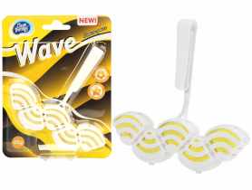 Kostka toaletowa Wave 45 g lemon grass CLEAN THERAPY