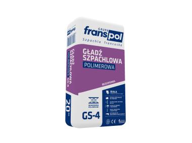 Zdjęcie: Gładź szpachlowa Polimerowa  GS-4 20 kg FRANS-POL