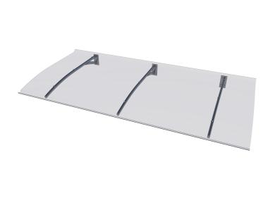 Zdjęcie: Zadaszenie Swing PT Secco 200x90x22 cm antracyt GUTTA