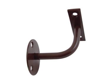 Zdjęcie: Uchwyt poręczy przykręcany 60x70x10 mm lakier brąz METRO