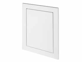 Drzwiczki rewizyjne metalowe 15x20 klik-klak białe VELITE