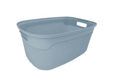 Zdjęcie: Kosz na pranie Marten 30 L niebieski KEEEPER