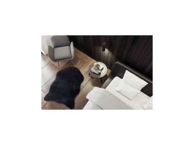 Zdjęcie: Dywan Rabbit-Foxy Sztuczna Skóra 60x90 cm czarny MULTI-DECOR