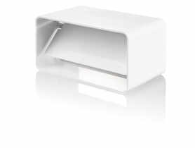 Łącznik kanałowy płaski z zaworem powrotnym 60x204 mm VENTIKA