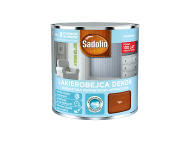 Zdjęcie: Lakierobejca do drewna Dekor 0,25 L tek SADOLIN